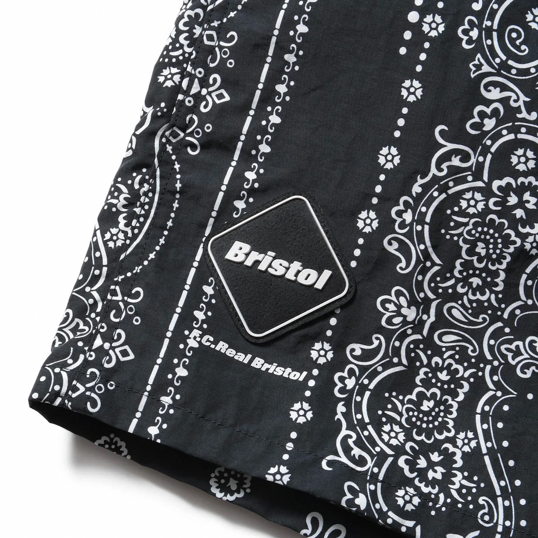 [F.C.Real Bristol]BANDANA NYLON EASY SHORTS/BLACK(FCRB-260039)