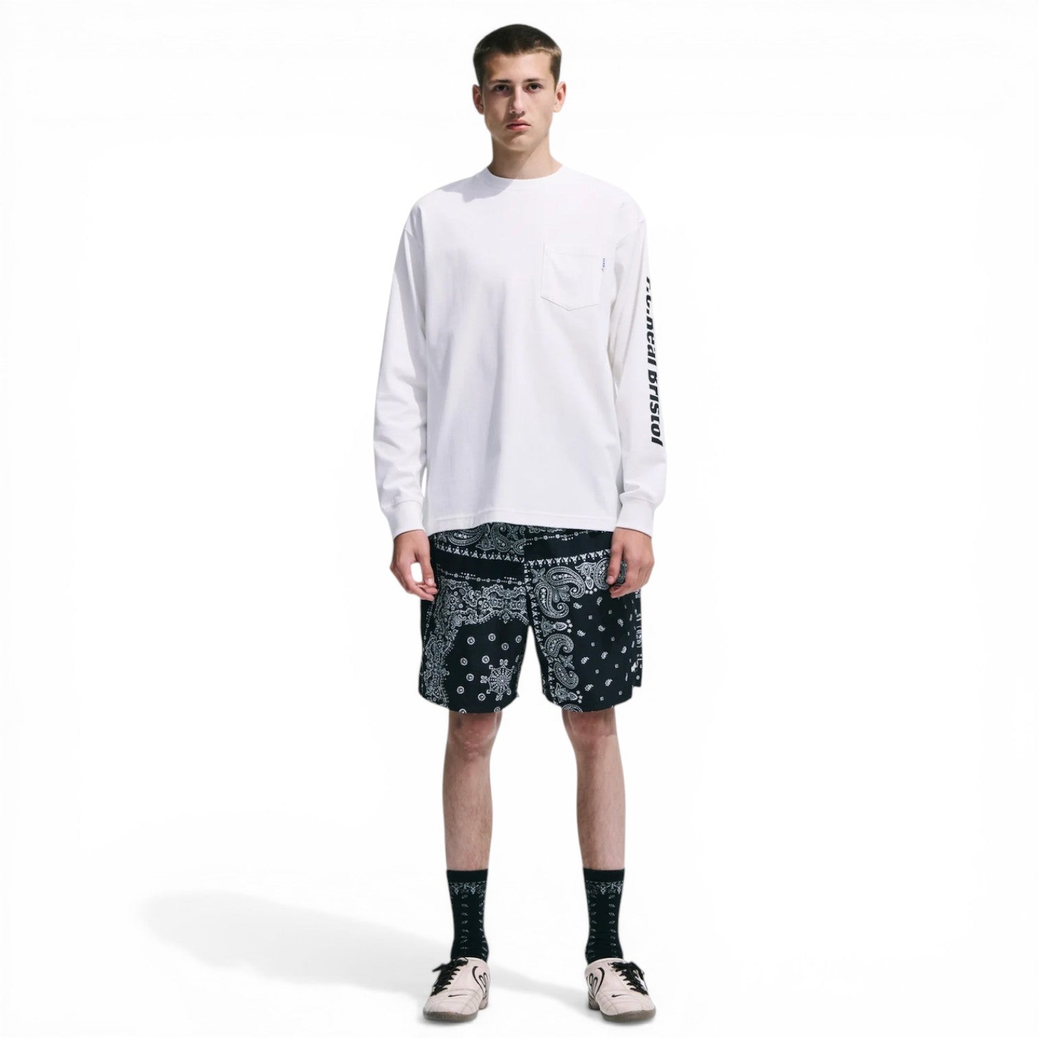 F.C.Real Bristol]BANDANA NYLON EASY SHORTS/BLACK(FCRB-260039) – R&Co.