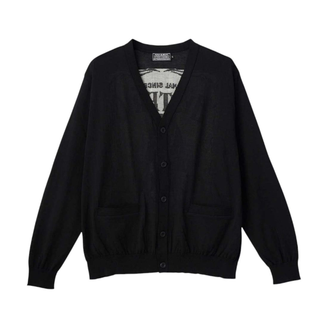 [HYSTERIC GLAMOUR]WHISKY WOMANジャカード セーター/BLACK(02261ND04)