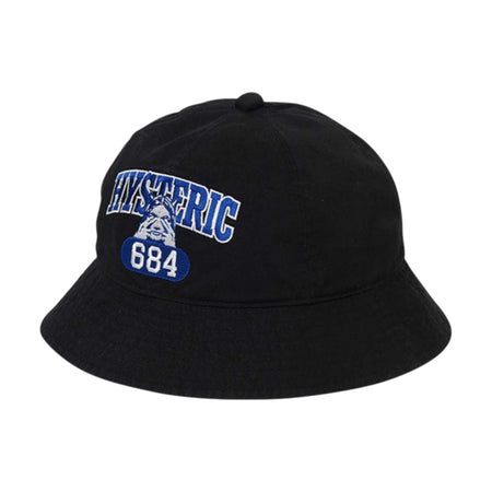 [HYSTERIC GLAMOUR]EVIL COLLEGE クロッシェハット/BLACK(02261QH07)