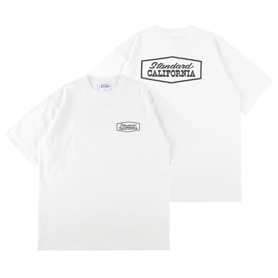 STANDARD CALIFORNIA]SD Heavyweight Stadium Logo T/White(TSOAE100