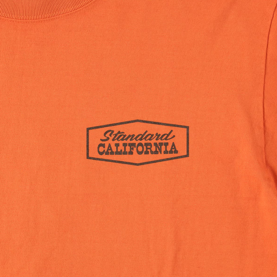 [STANDARD CALIFORNIA]SD Heavyweight Stadium Logo T/Orange(TSOAE100)