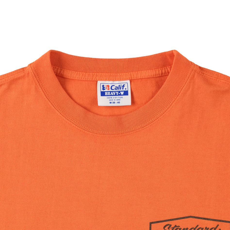 [STANDARD CALIFORNIA]SD Heavyweight Stadium Logo T/Orange(TSOAE100)