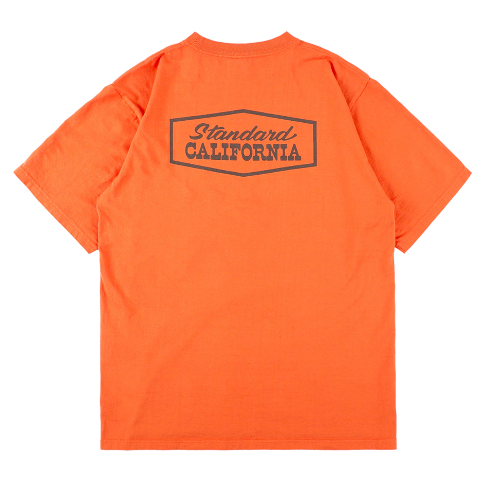 [STANDARD CALIFORNIA]SD Heavyweight Stadium Logo T/Orange(TSOAE100)