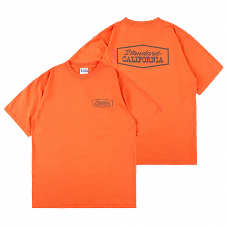 [STANDARD CALIFORNIA]SD Heavyweight Stadium Logo T/Orange(TSOAE100)