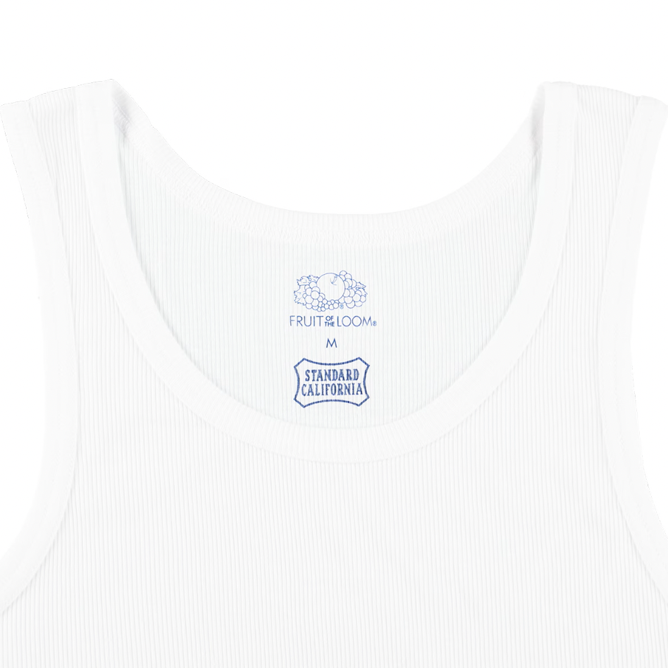 [STANDARD CALIFORNIA]Fruit of the Loom / SD 2Pack Tank/White(TSTNF080)
