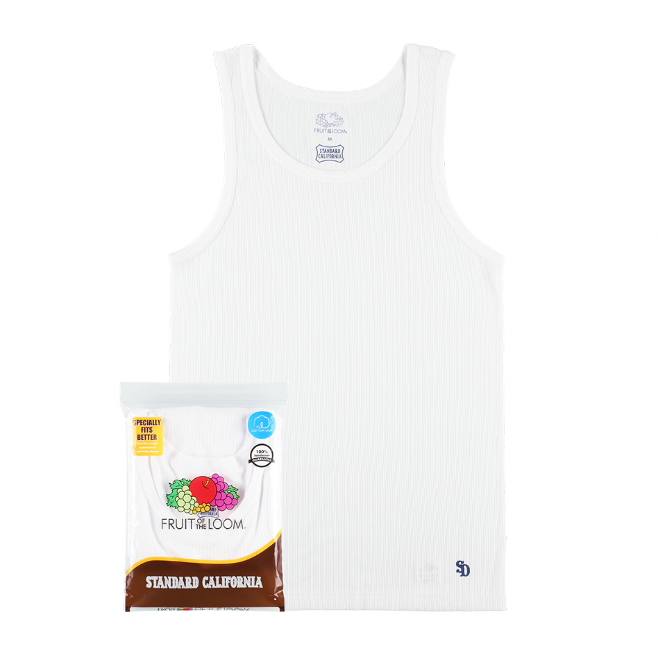 [STANDARD CALIFORNIA]Fruit of the Loom / SD 2Pack Tank/White(TSTNF080)