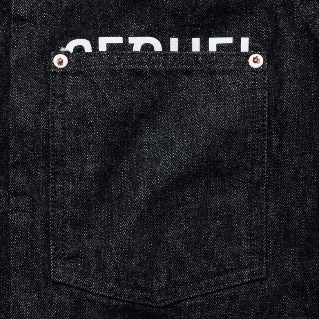 [SEQUEL]FRAGMENT x SEQUEL ONE WASH DENIM JACKET/BLACK(SQ-26SS-JK-03)
