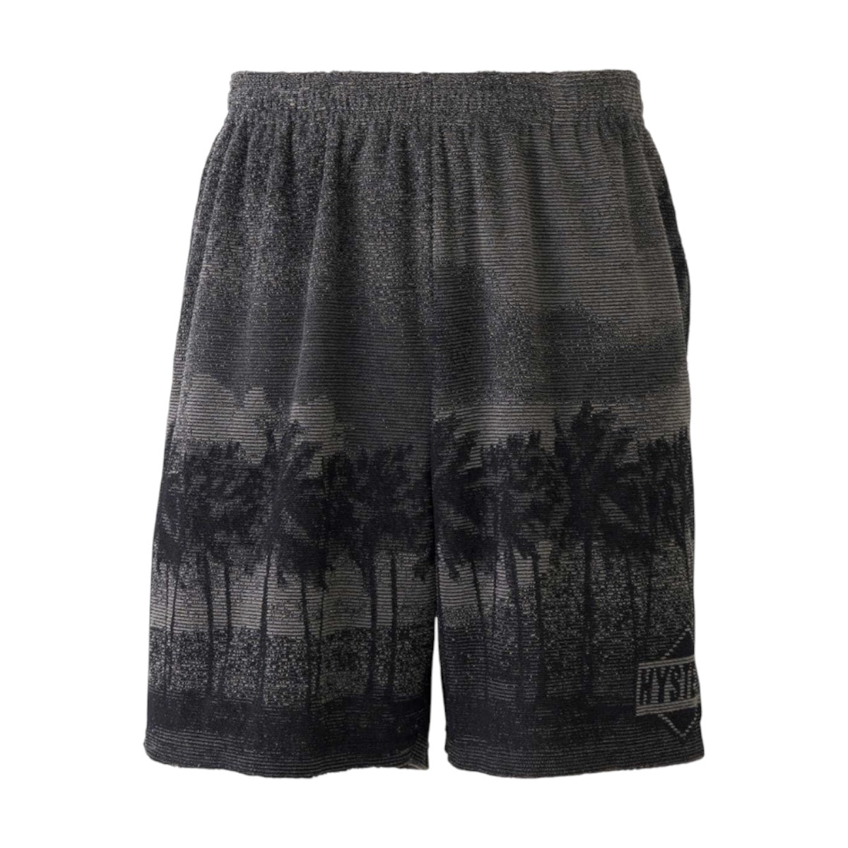 HYSTERIC GLAMOUR イージーワイドショーツ【新品 完売品Sサイズ】 HYSTERIC GLAMOUR]THRILLS AND DELIGHTSジャカード ショーツ/GRAY