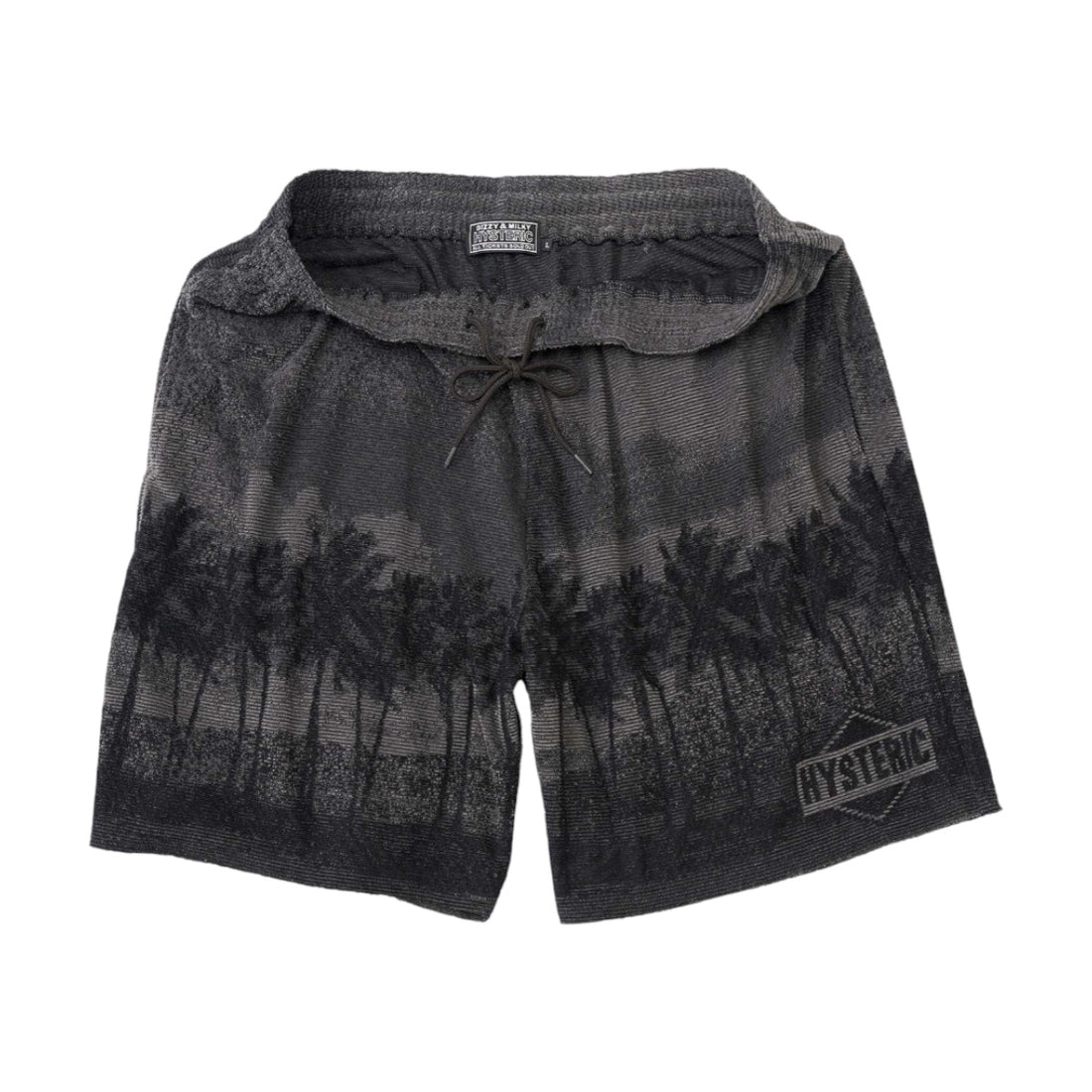 [HYSTERIC GLAMOUR]THRILLS AND DELIGHTSジャカード ショーツ/GRAY(02261CP06)