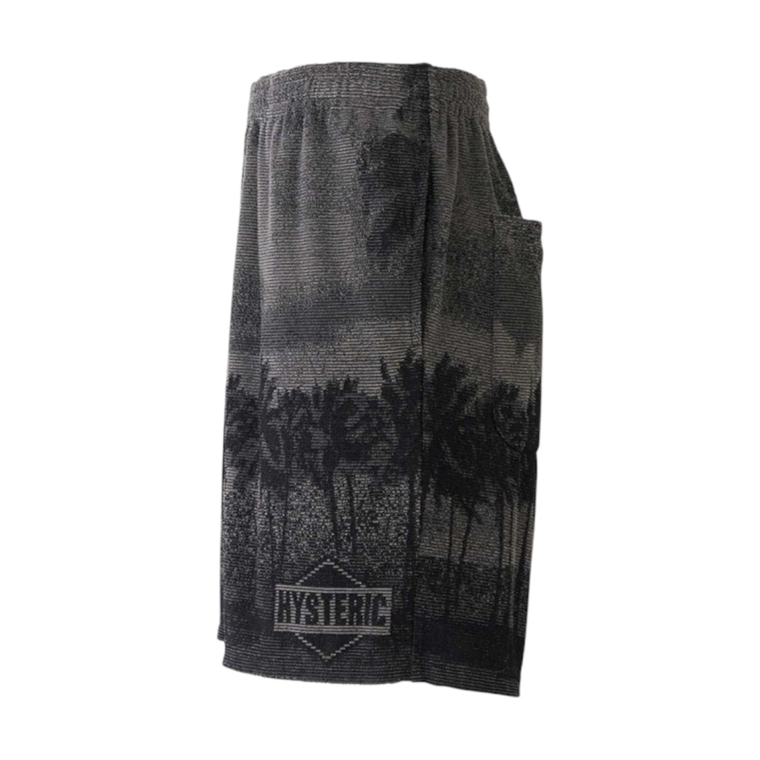 [HYSTERIC GLAMOUR]THRILLS AND DELIGHTSジャカード ショーツ/GRAY(02261CP06)