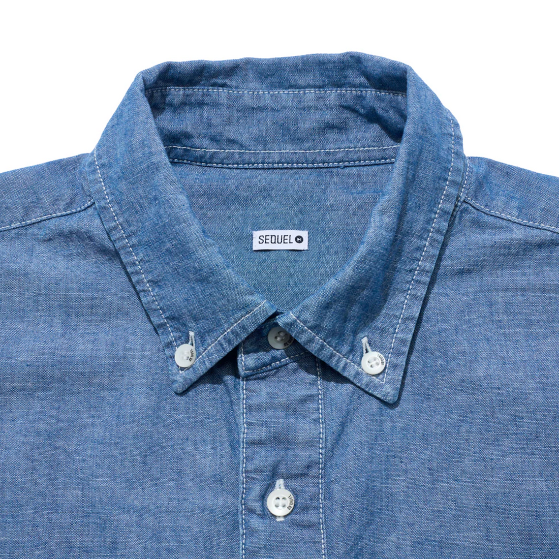 SEQUEL]CHAMBRAY LONG SLEEVE SHIRT (SQ-26SS-SH-01) – R&Co.