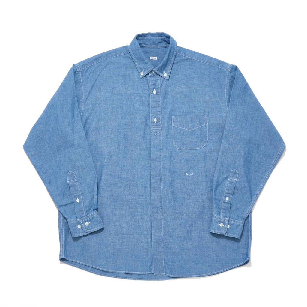 SEQUEL]CHAMBRAY LONG SLEEVE SHIRT (SQ-26SS-SH-01) – R&Co.