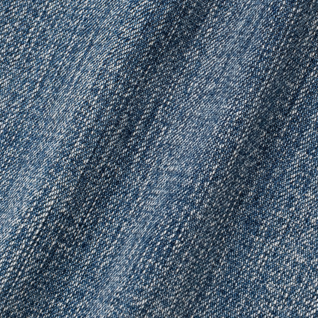 [RATS]STAND COLLAR DENIM SHIRT/INDIGO