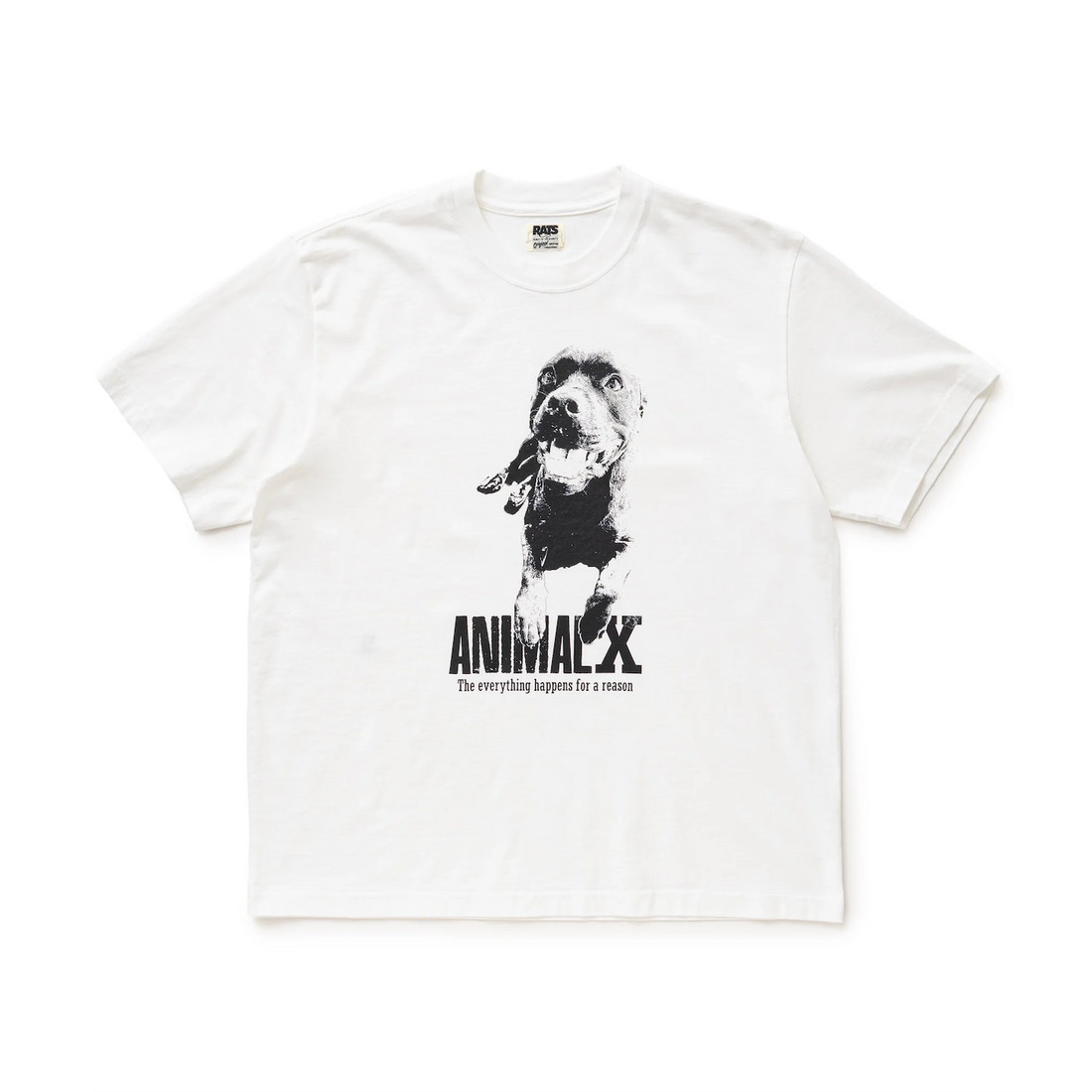 [RATS]ANIMAL X TEE/WHITE