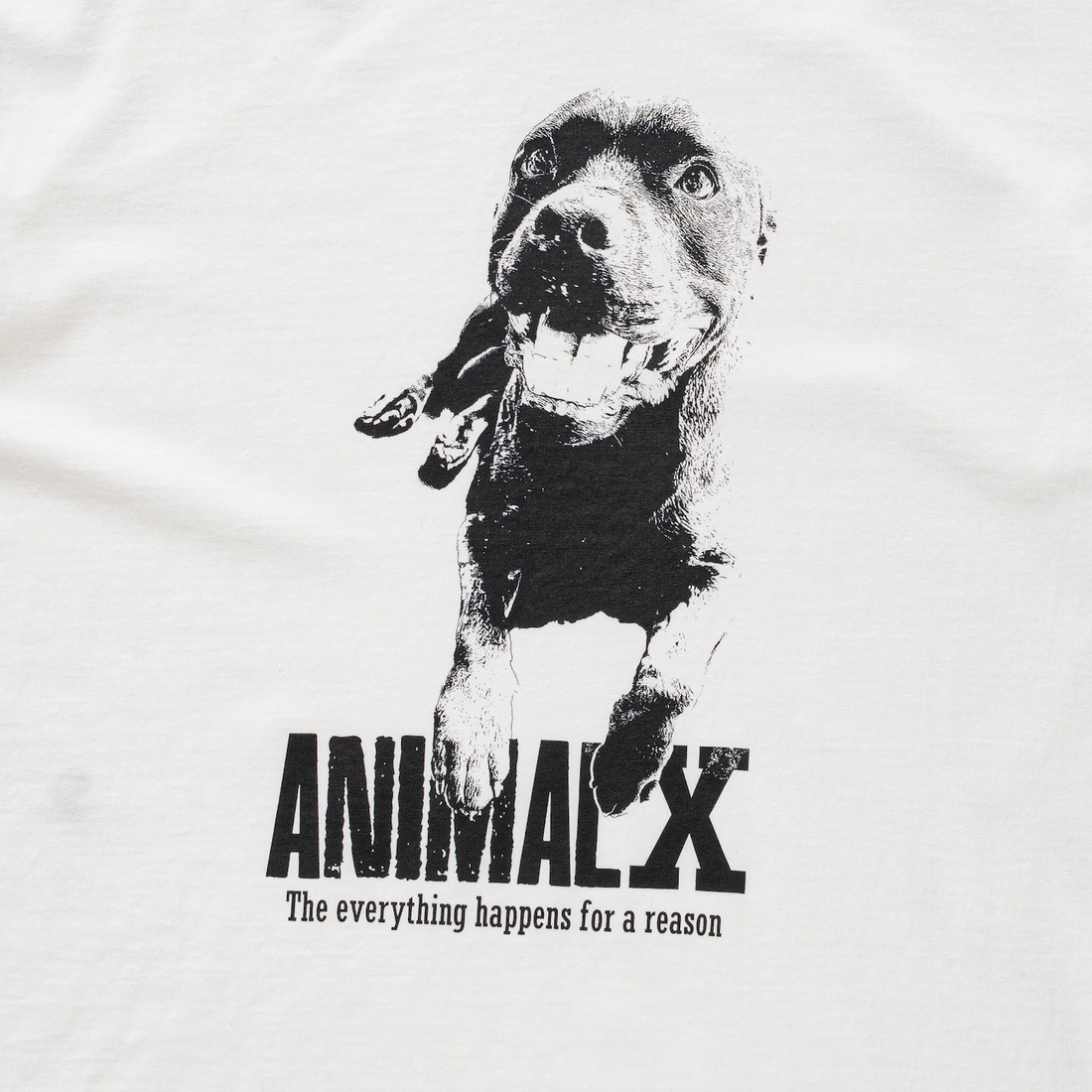 [RATS]ANIMAL X TEE/WHITE