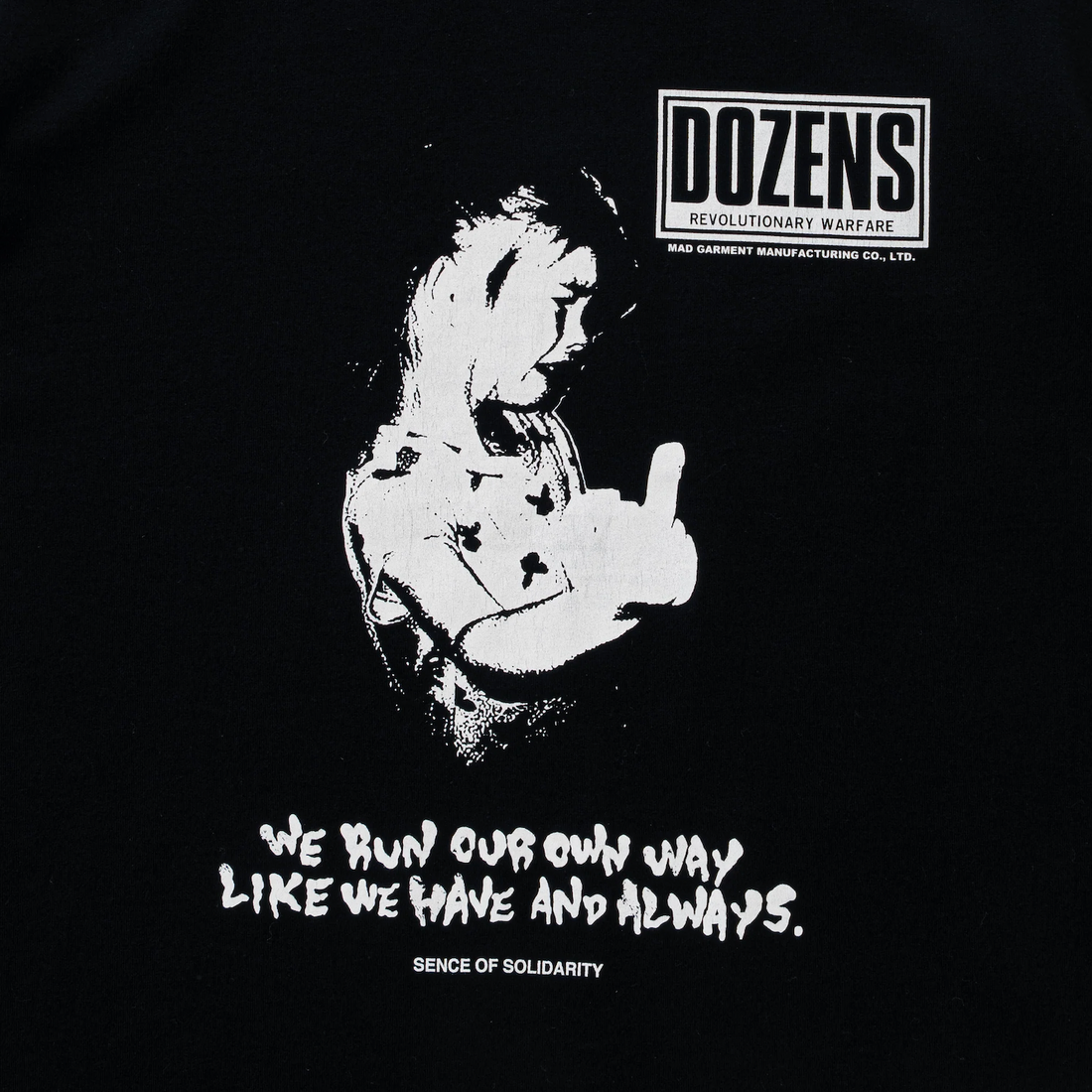 [RATS]FUCK TEE/BLACK
