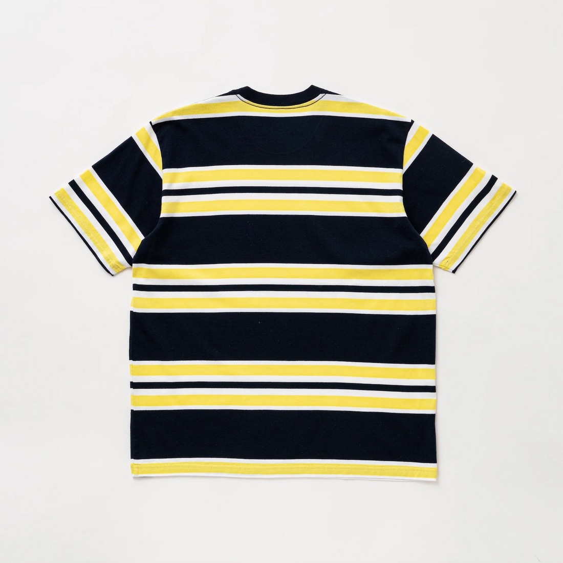 [RATS]BORDER TEE/NAVY/YELLOW