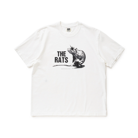 [RATS]THE RATS TEE/WHITE
