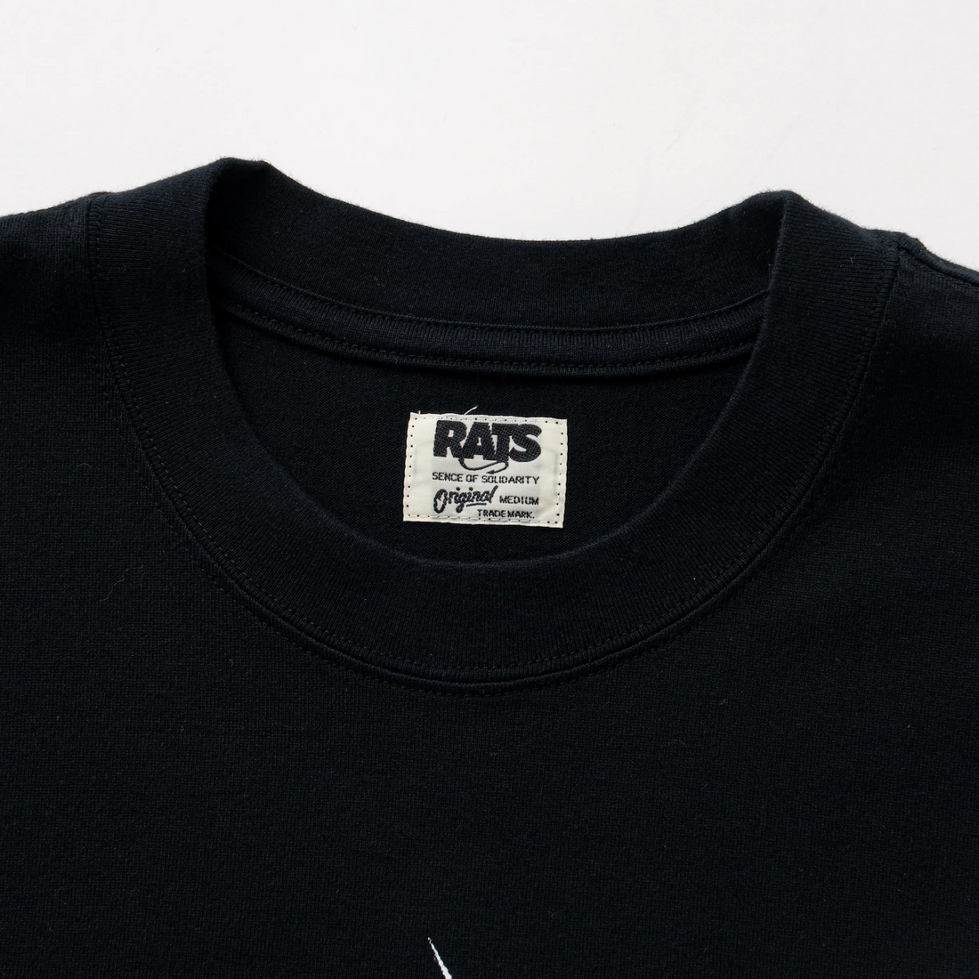 RATS]THE RATS TEE/BLACK – R&Co.
