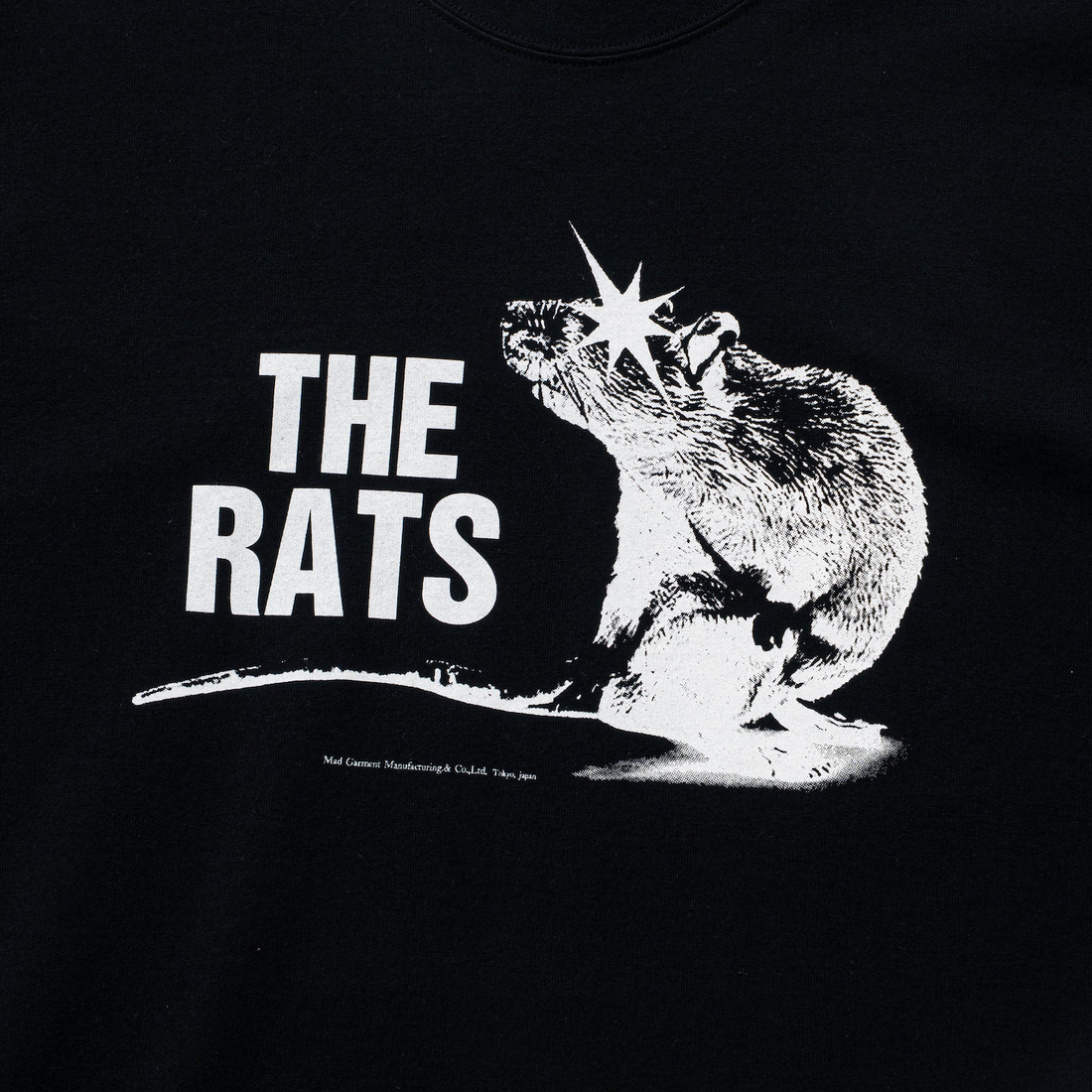 [RATS]THE RATS TEE/BLACK
