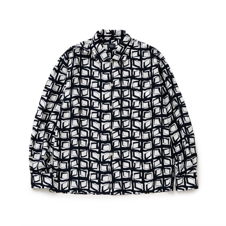 [RATS]ATOMIC L/S SHIRT/NAVY