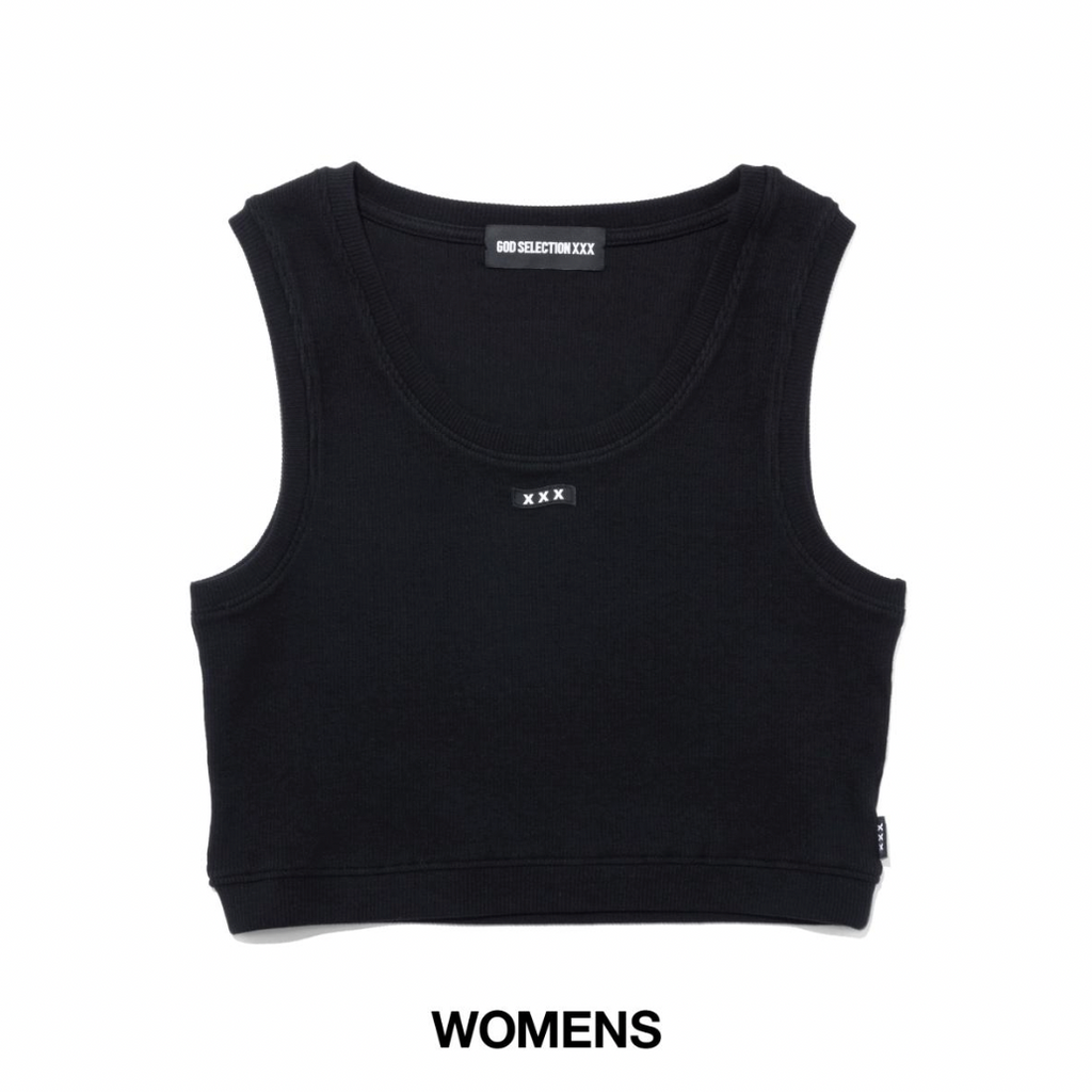 GOD SELECTION XXX]SHORT TANK TOP/BLACK(GXL-A26-CS-06) – R&Co.