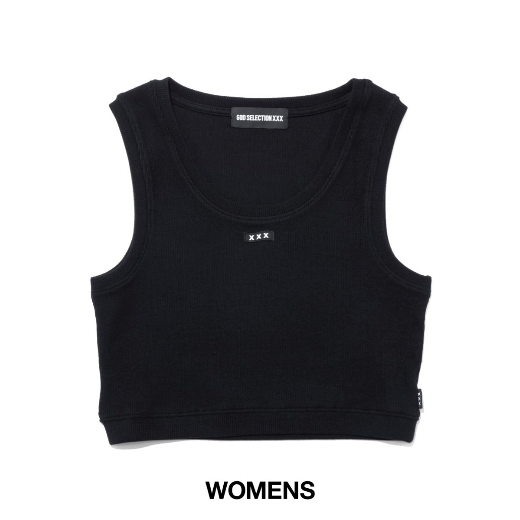 [GOD SELECTION XXX]SHORT TANK TOP/BLACK(GXL-A26-CS-06)
