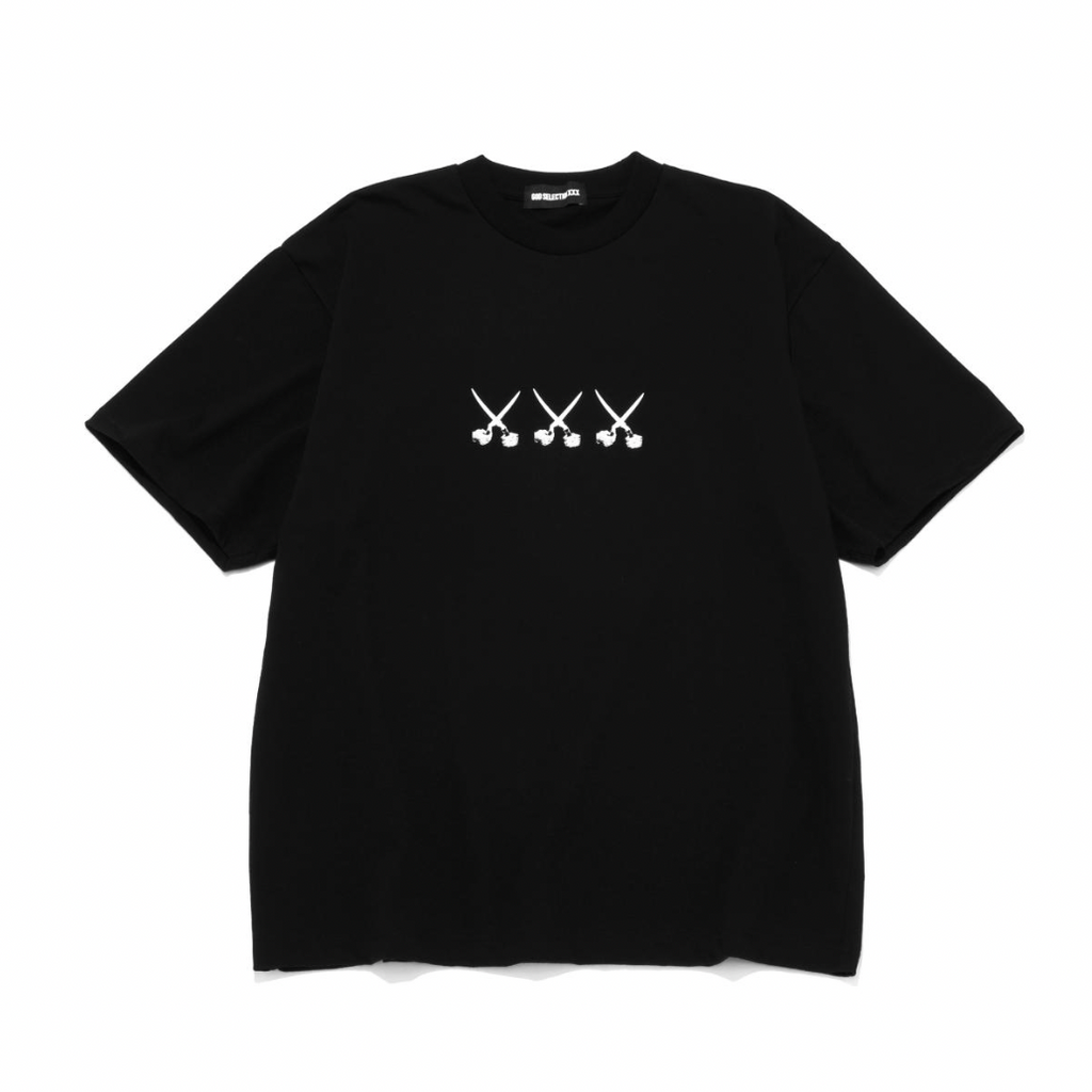 GOD SELECTION XXX]T-SHIRT/BLACK(GX-S26-ST-03) – R&Co.