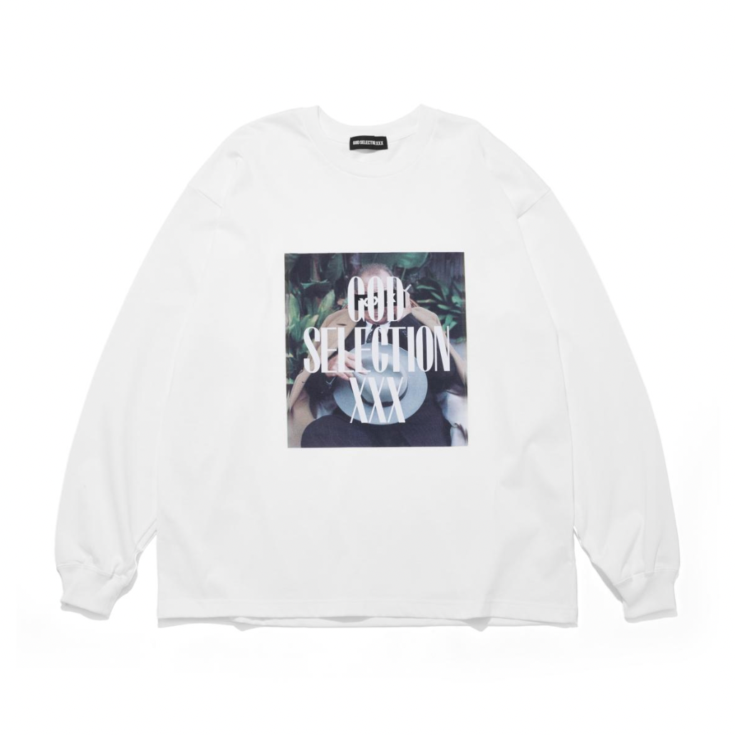 GOD SELECTION XXX]LONG SLEEVE T-SHIRT/WHITE(GX-S26-LT-01) – R&Co.