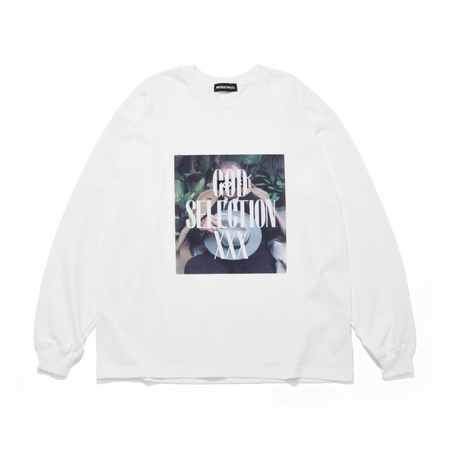 [GOD SELECTION XXX]LONG SLEEVE T-SHIRT/WHITE(GX-S26-LT-01)