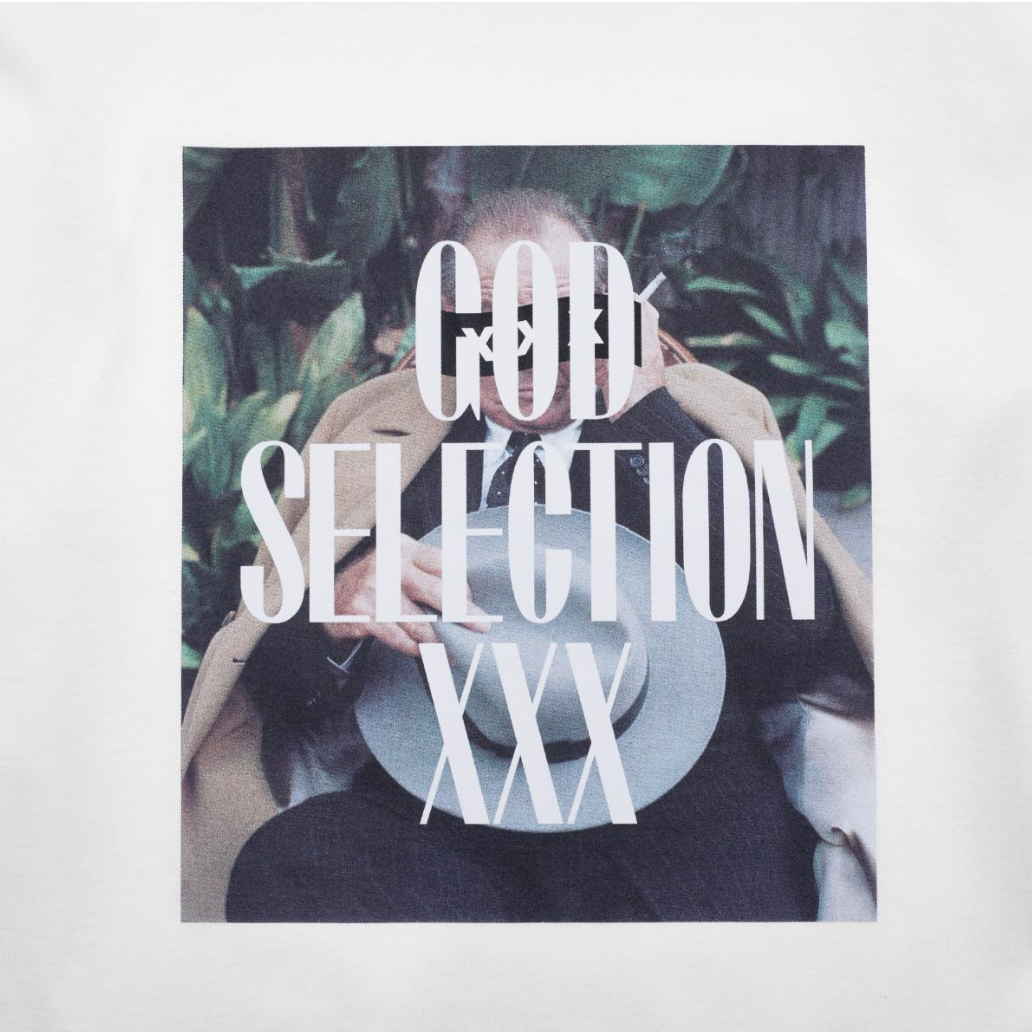 GOD SELECTION XXX]LONG SLEEVE T-SHIRT/WHITE(GX-S26-LT-01) – R&Co.