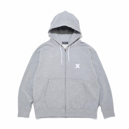[GOD SELECTION XXX]ZIP HOODIE/GRAY(GX-S26-CS-01)