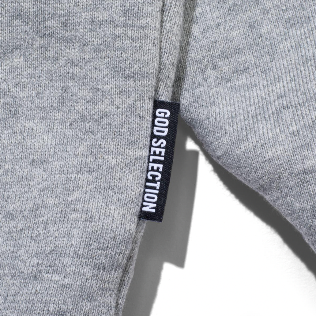 GOD SELECTION XXX]ZIP HOODIE/GRAY(GX-S26-CS-01) – R&Co.