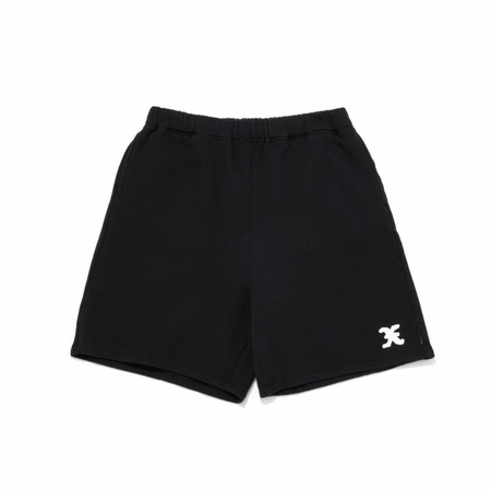 [GOD SELECTION XXX]SWEAT SHORT PANTS/BLACK(GX-S26-SP-01)