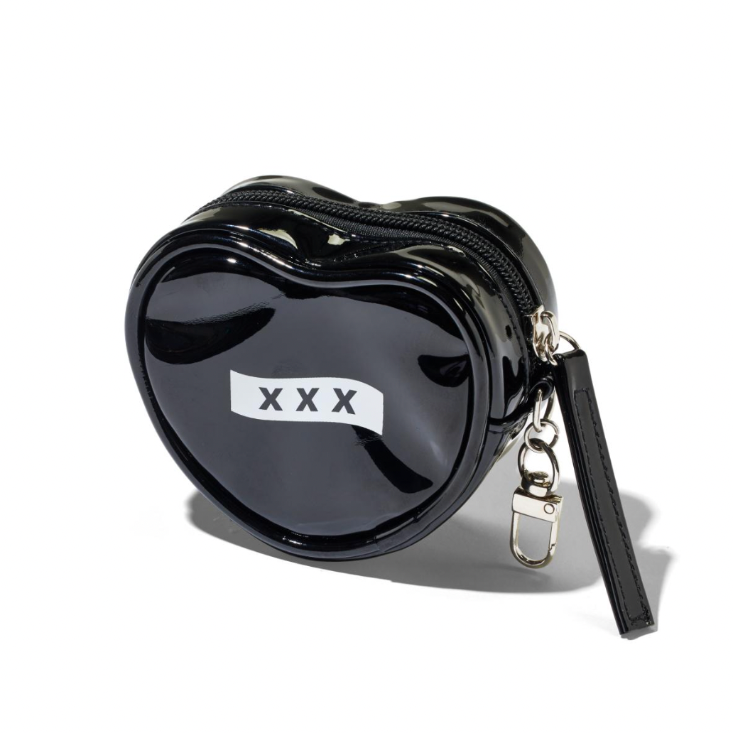 GOD SELECTION XXX]HEART POUCH/BLACK(GXL-S26-GD-01) – R&Co.