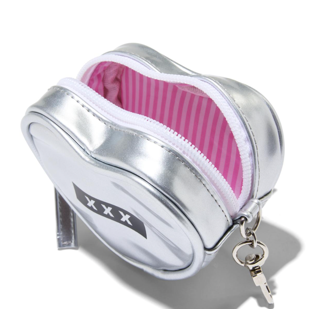 [GOD SELECTION XXX]HEART POUCH/SILVER(GXL-S26-GD-01)