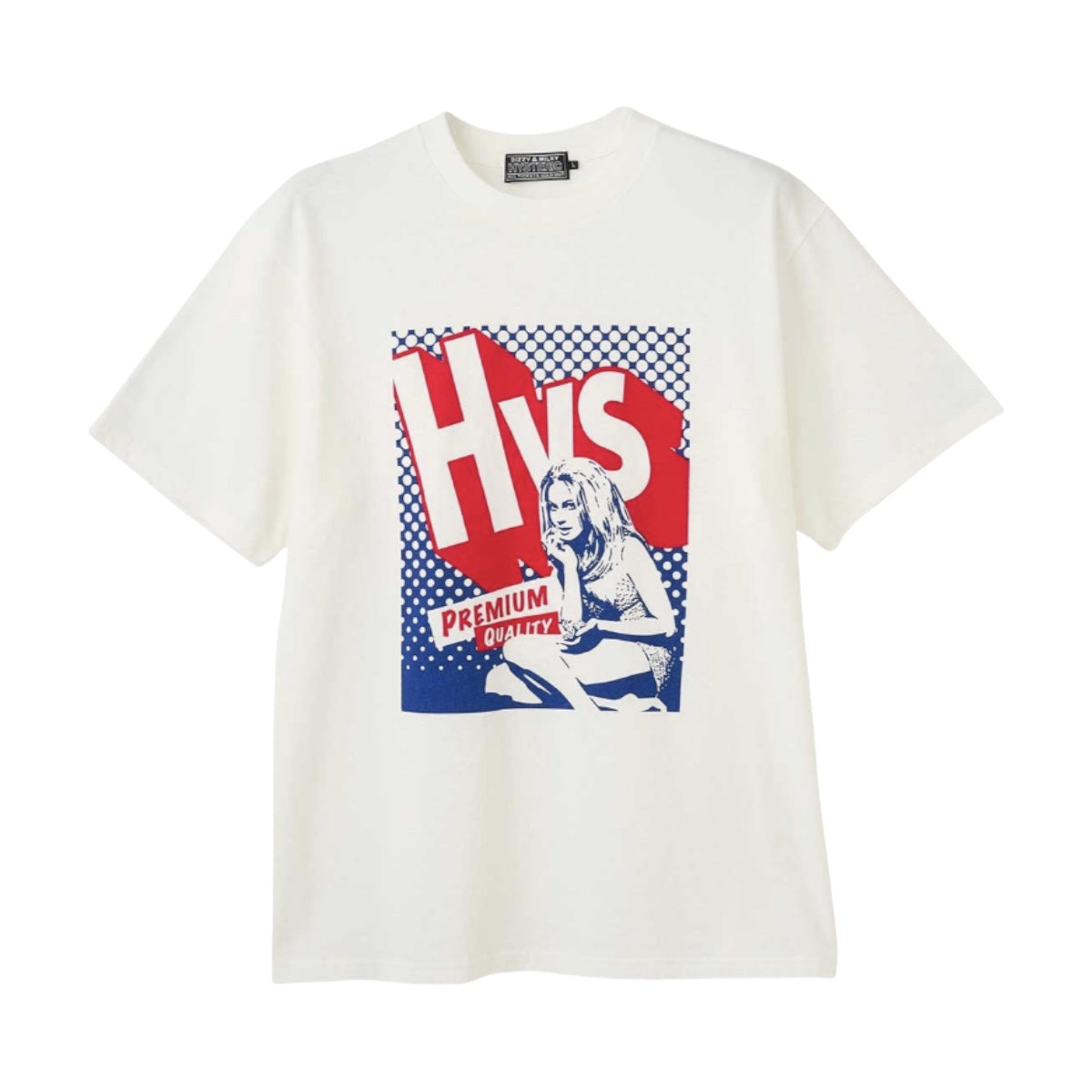 HYSTERIC GLAMOUR]HYS SURF PREMIUM QUALITY Tシャツ/WHITE(02261CT17