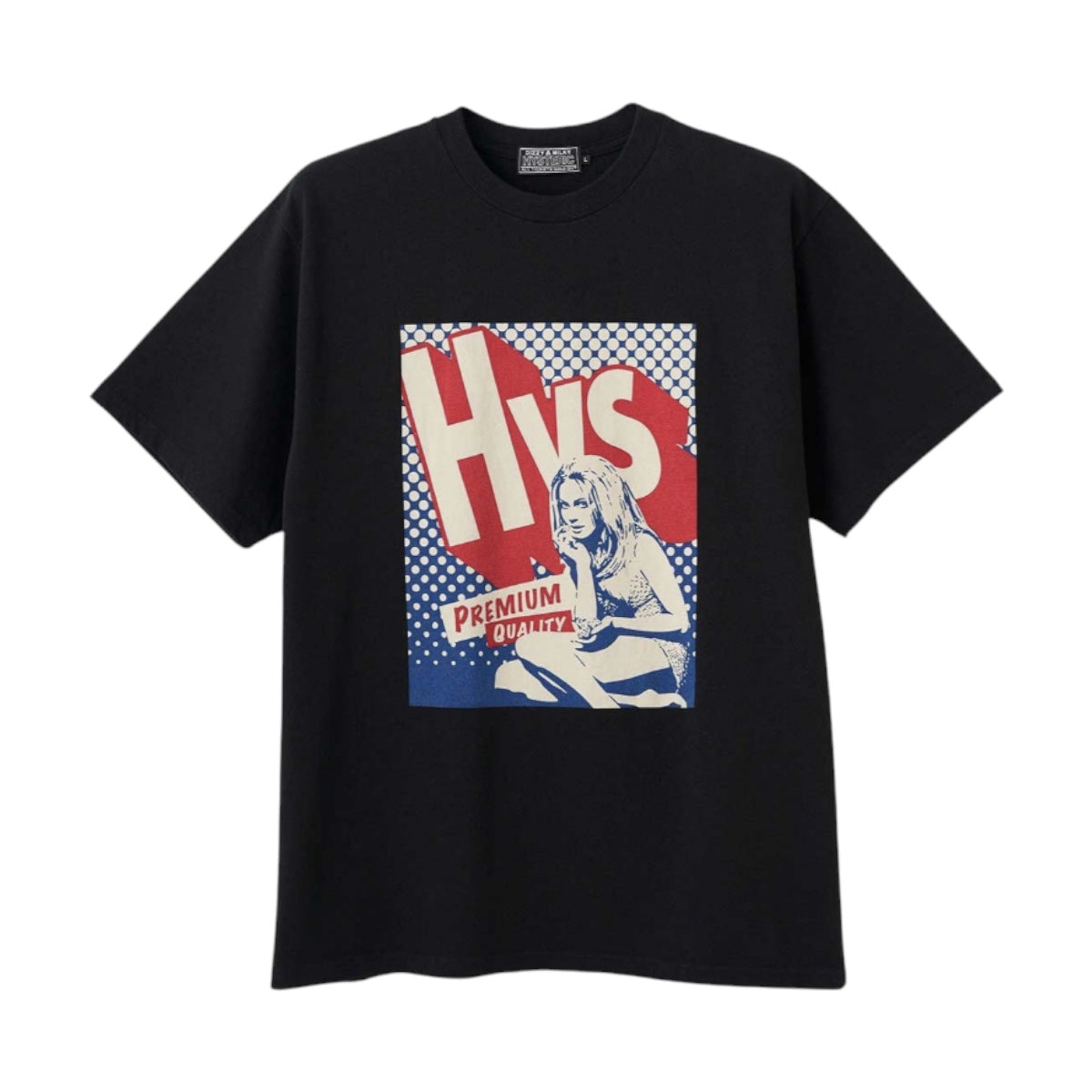 HYSTERIC GLAMOUR]HYS SURF PREMIUM QUALITY Tシャツ/BLACK(02261CT17
