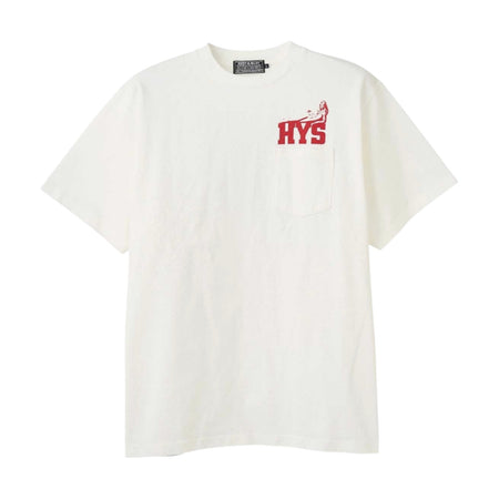 [HYSTERIC GLAMOUR]I WANT MORE HYS Tシャツ/WHITE(02261CT21)