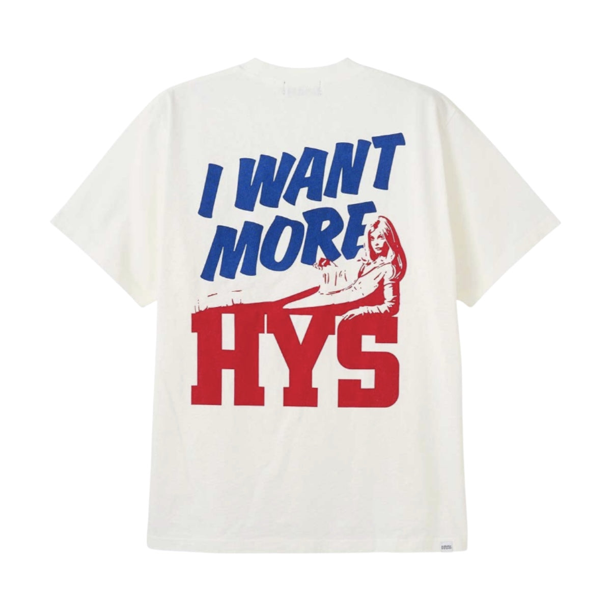 HYSTERIC GLAMOUR]I WANT MORE HYS Tシャツ/WHITE(02261CT21) – R&Co.