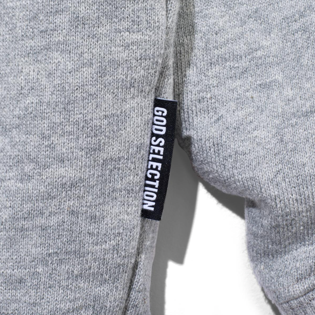 [GOD SELECTION XXX]CREW NECK SWEAT SHIRT/GRAY(GX-S26-CS-02)