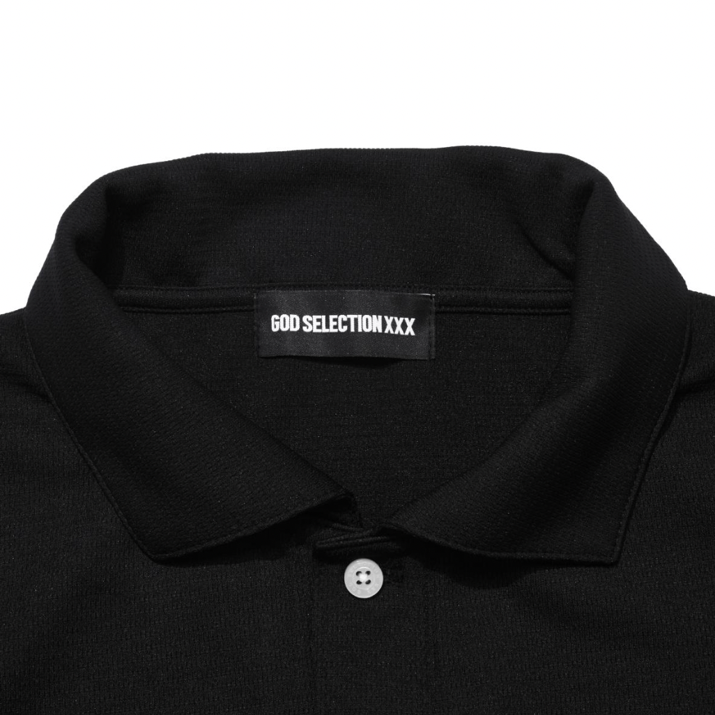 [GOD SELECTION XXX]Mini Box Logo Short sleeves Polo/BLACK(GX-S26-CS-03)