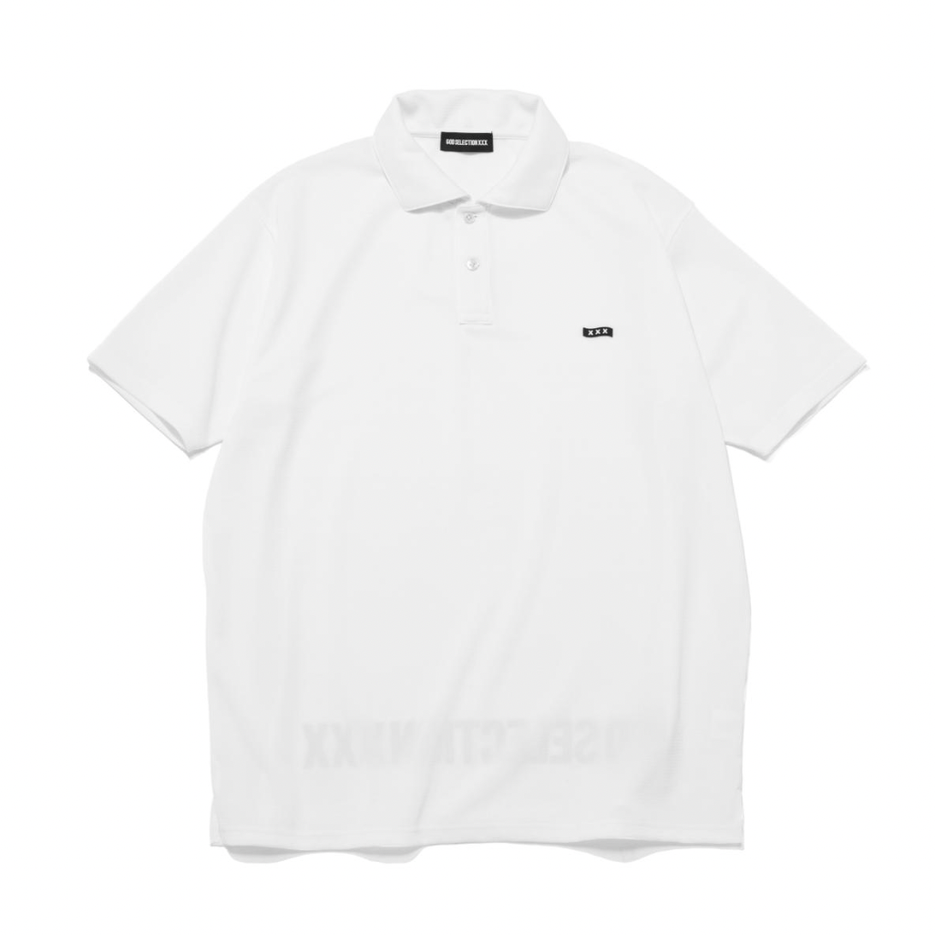 [GOD SELECTION XXX]Mini Box Logo Short sleeves Polo/WHITE(GX-S26-CS-03)