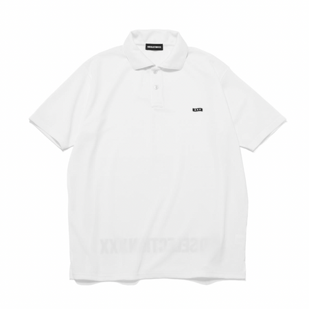 [GOD SELECTION XXX]Mini Box Logo Short sleeves Polo/WHITE(GX-S26-CS-03)