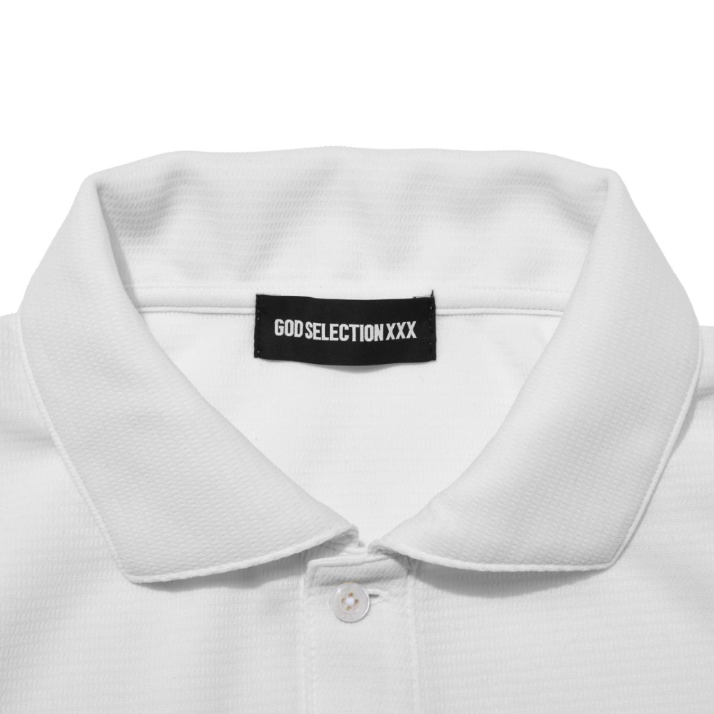 [GOD SELECTION XXX]Mini Box Logo Short sleeves Polo/WHITE(GX-S26-CS-03)
