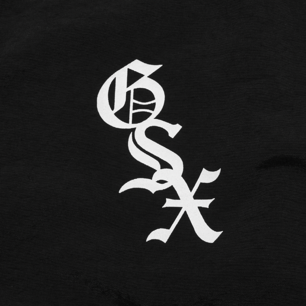 [GOD SELECTION XXX]GSX Logo Half-Zip Pullover Track Jacket/BLACK(GX-S26-JK-01)
