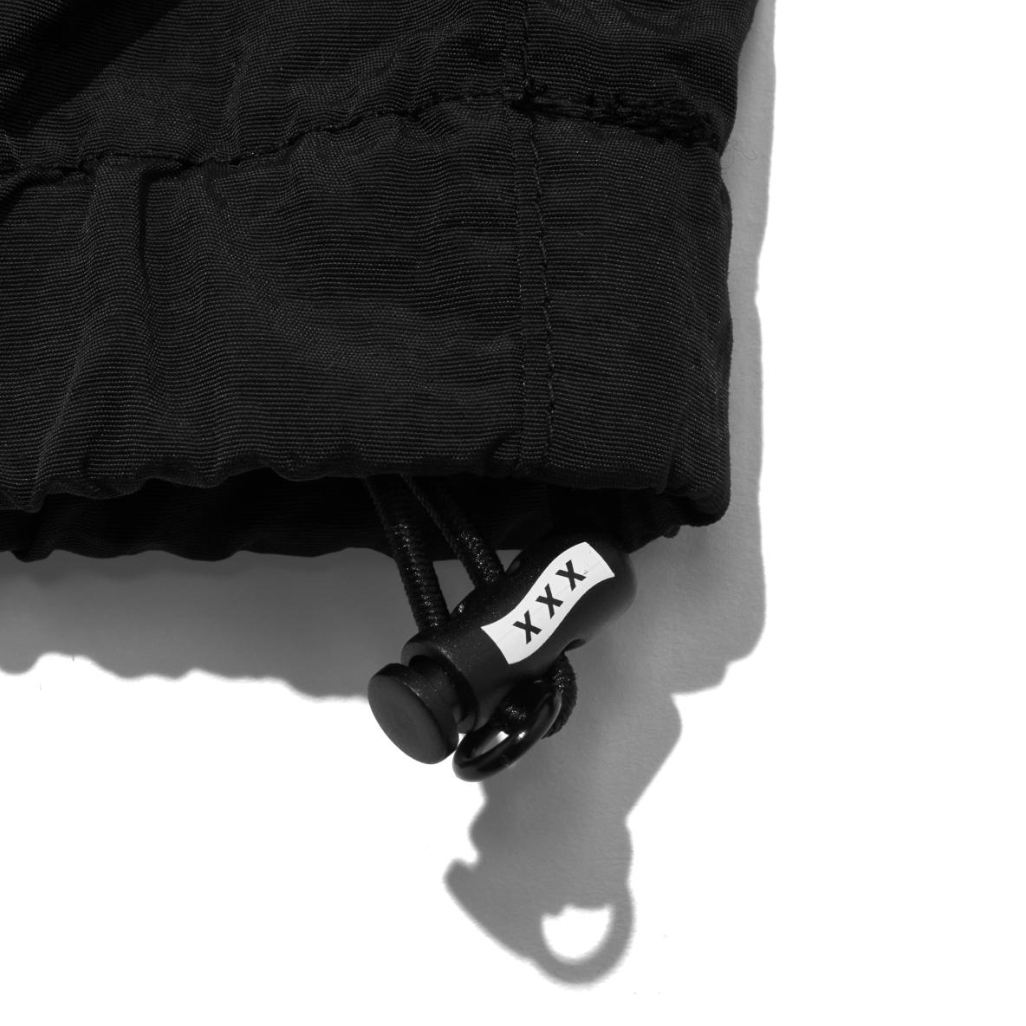 [GOD SELECTION XXX]GSX Logo Half-Zip Pullover Track Jacket/BLACK(GX-S26-JK-01)