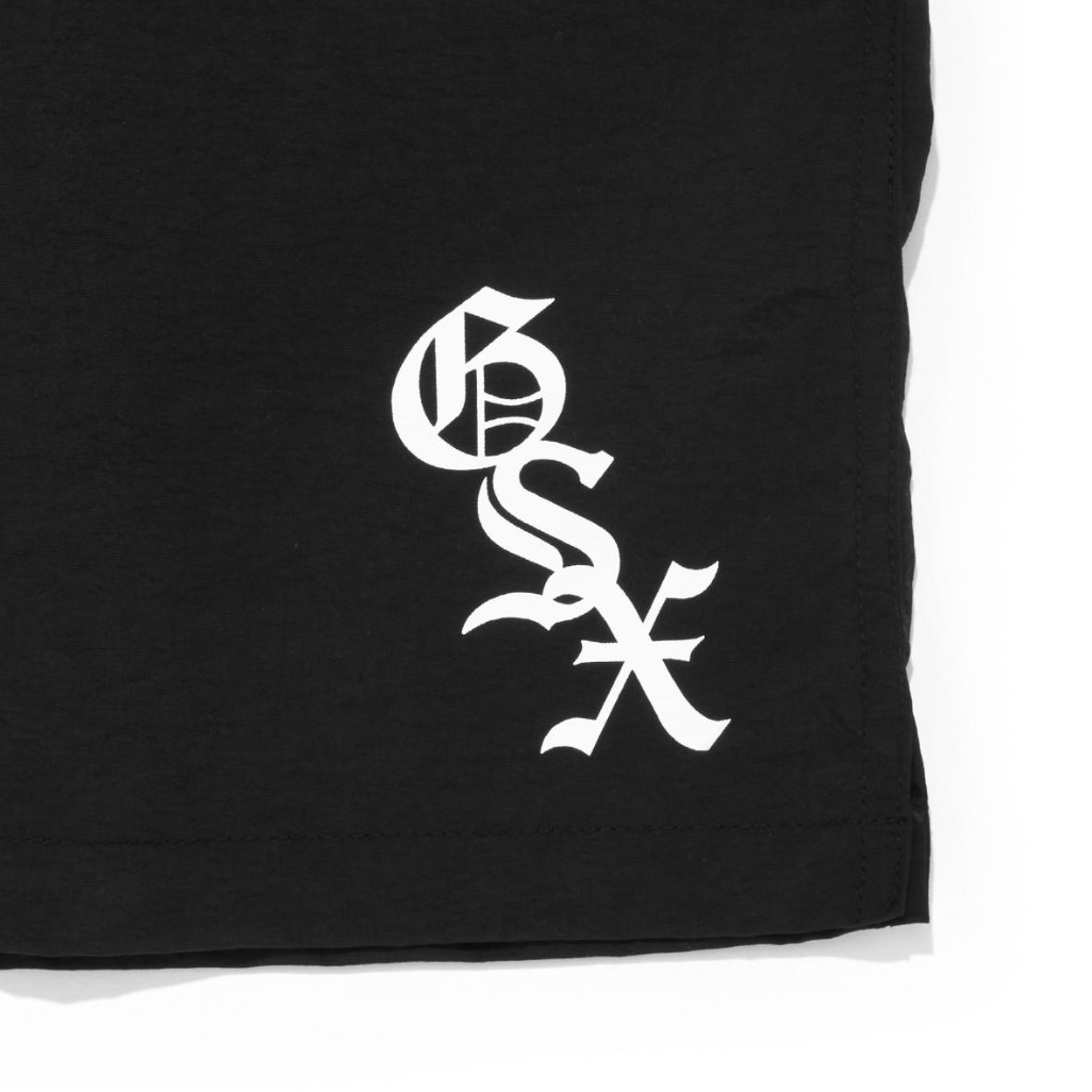 [GOD SELECTION XXX]GSX Logo Nylon Board shorts/BLACK(GX-S26-SP-02)