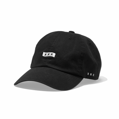 [GOD SELECTION XXX]Box Logo Polo Cap(CAP,HAT&BEANIES)/BLACK(GX-S26-HT-01)